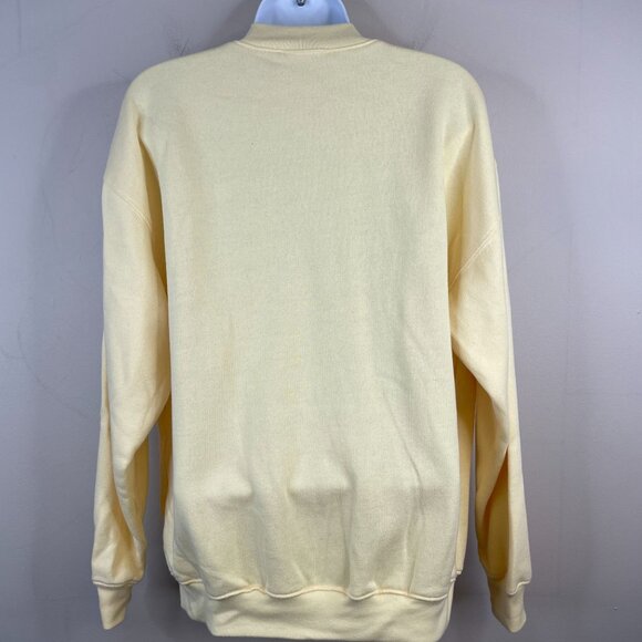 Vintage Grandmacore Fleece Jacket Sz M Oversized Embroidered Floral Hipster Cozy - Picture 7 of 12